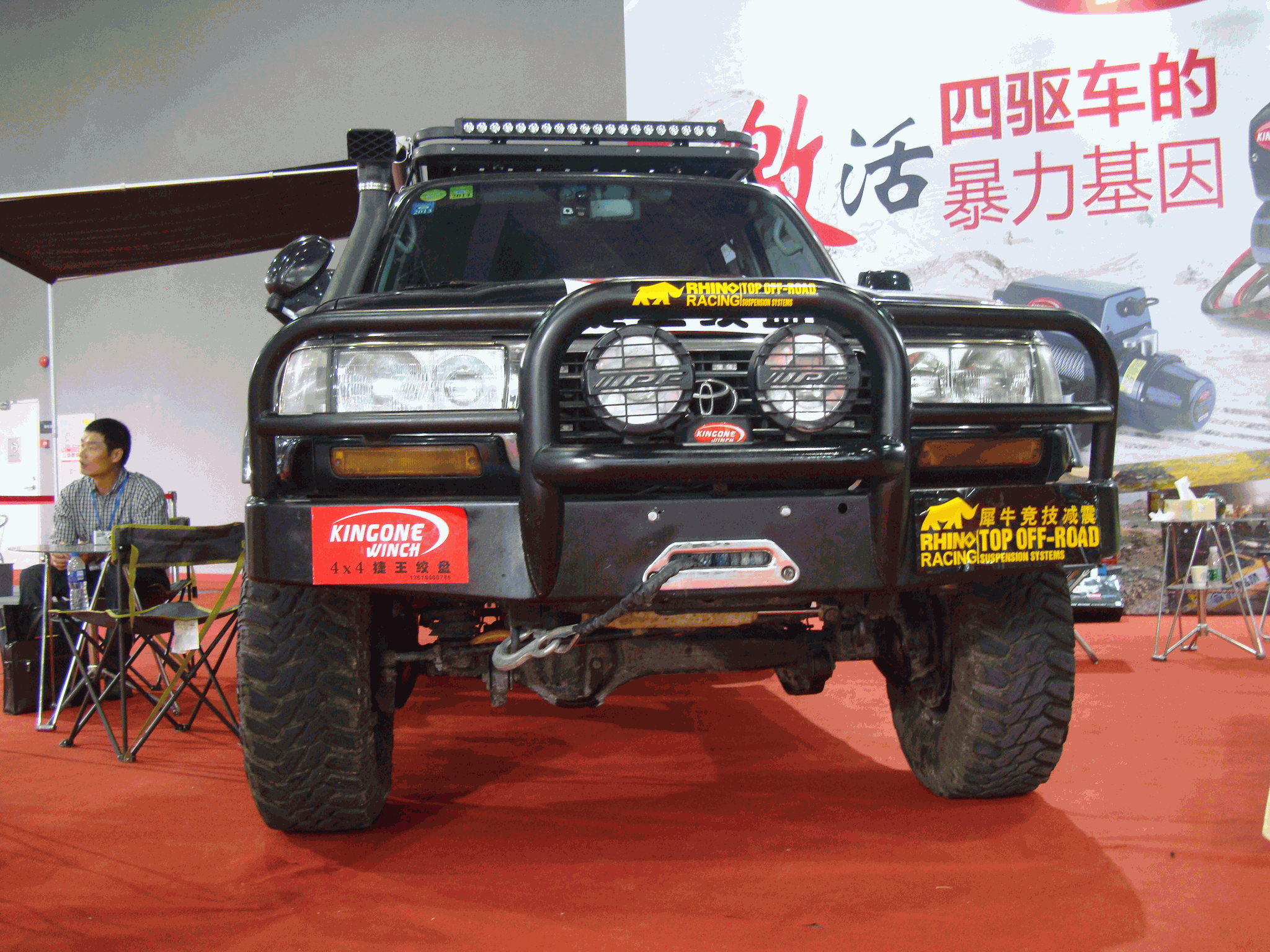 絞盤安裝樣車